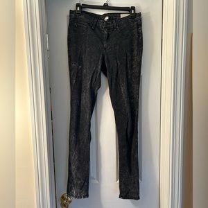 rag and bone womens black legging jeans